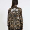 Women John Richmond Shirts And Blouses | Shirt With Pattern Leopard Print