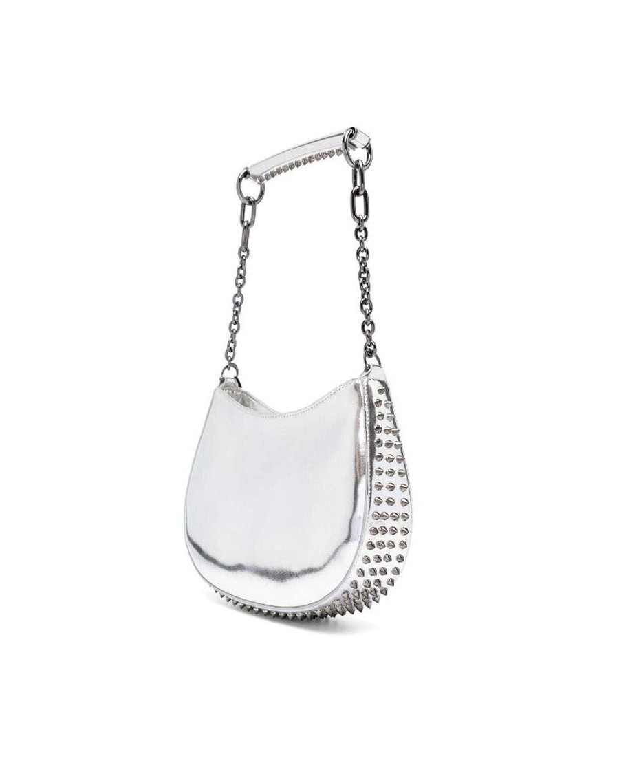 Accessories & Parfums John Richmond | Handbag With Detail Detail Silver