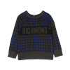 Kidswear John Richmond | Knit With Pattern And Logo