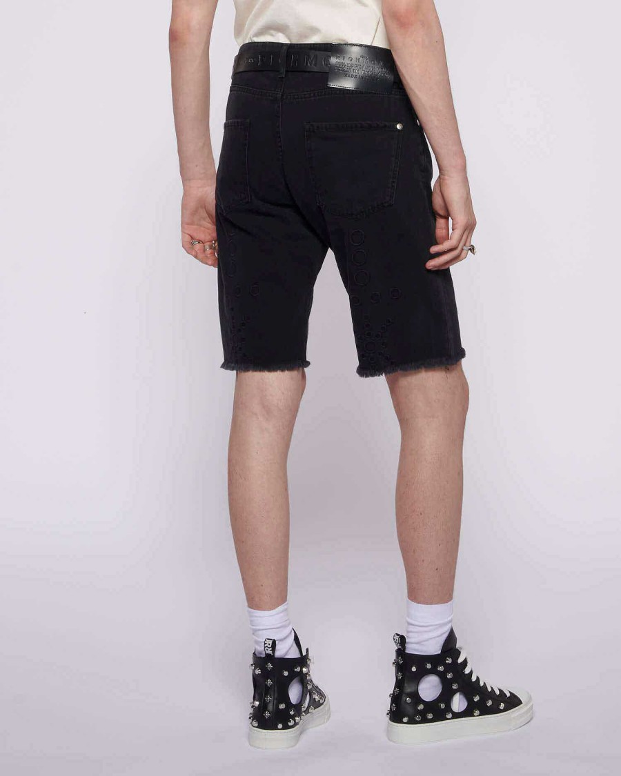 Archives John Richmond John Richmond | Bermuda Shorts In Denim Black