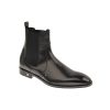 Accessories & Parfums John Richmond | Men'S Ankle Boot In Leather Black