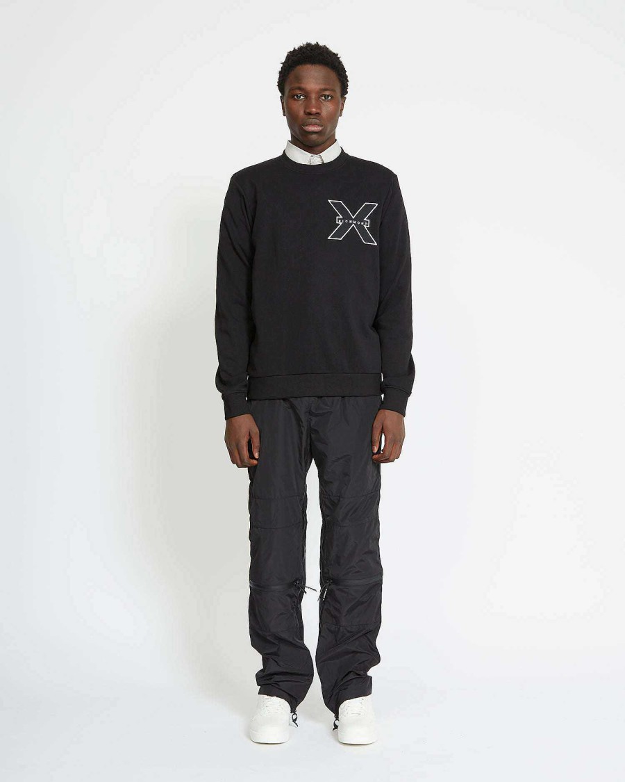 Men John Richmond Sweatshirts | Sweatshirt With Logo On The Front Black