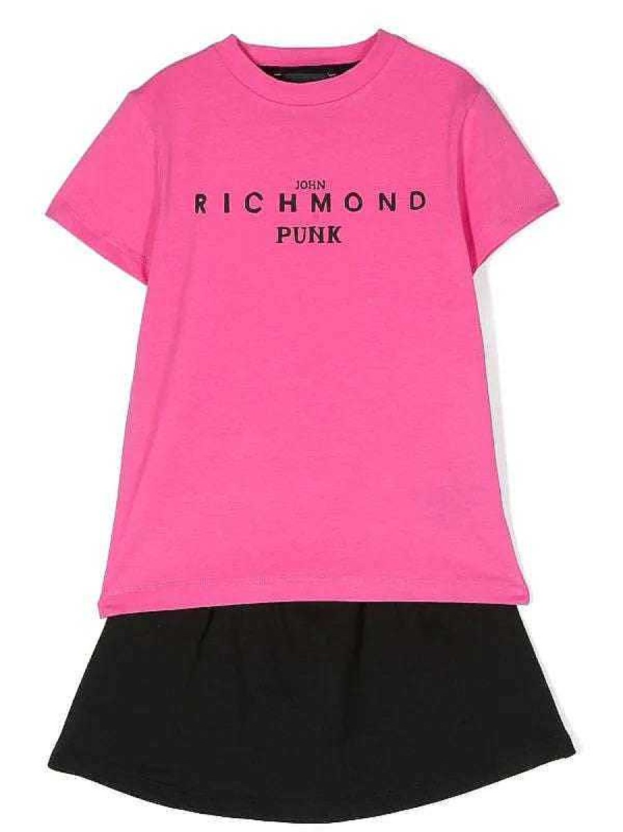 Archives John Richmond Girl (3 - 16 Years) | Set T-Shirt + Miniskirt