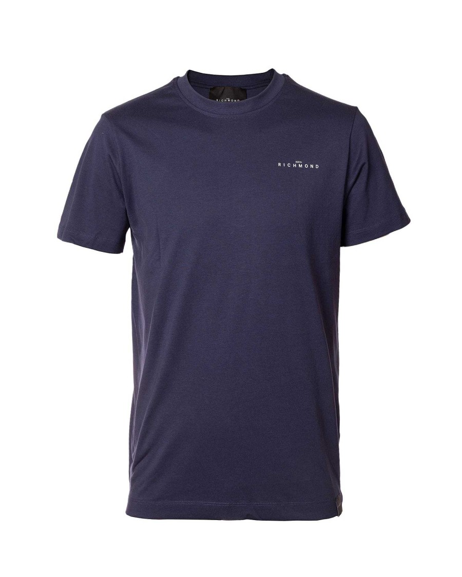 Underwear John Richmond | Regular Fit T-Shirt In Breathable Cotton Blue