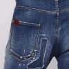 Archives John Richmond John Richmond | Slim Jeans With Inserts Dark Blue