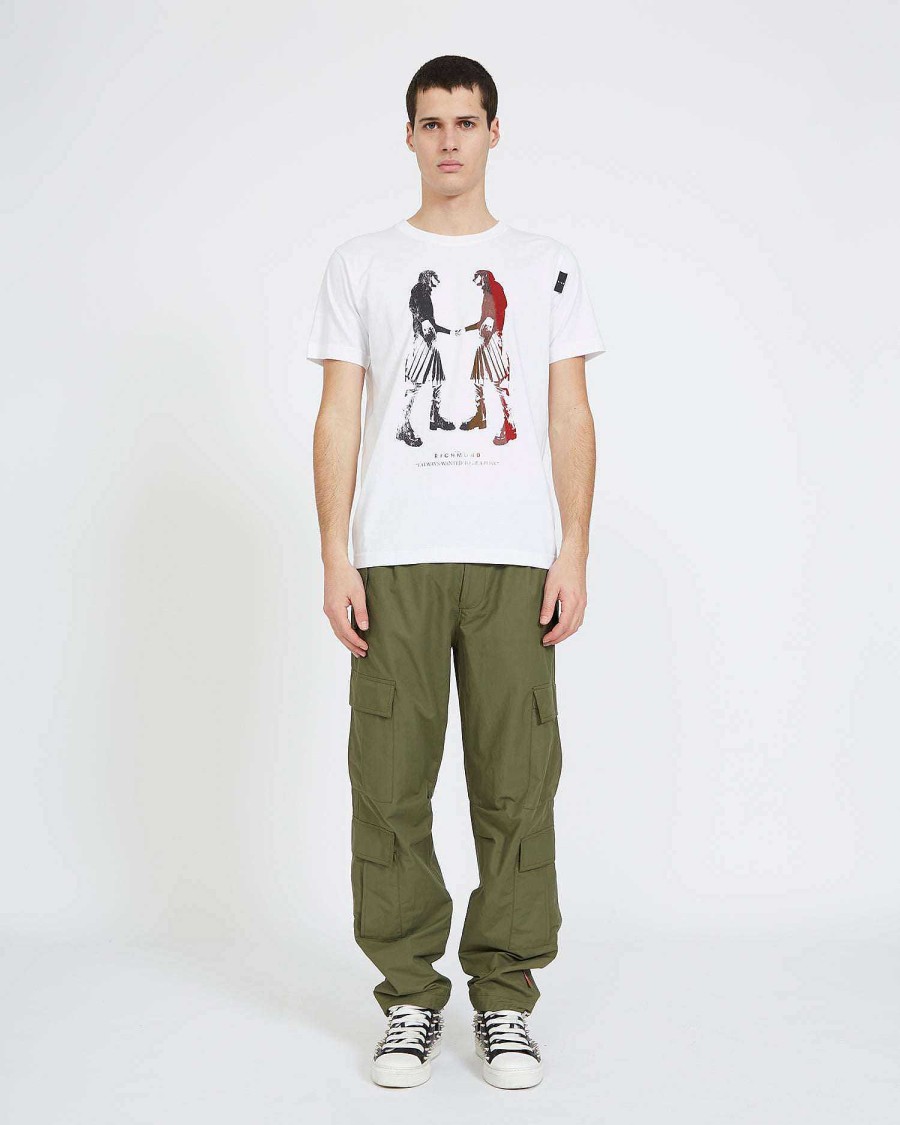 Men John Richmond Trousers | Trousers With Pockets On The Front Green