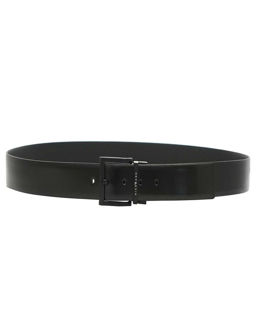 Archives John Richmond | Leather Belt Black