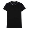 Women John Richmond T-Shirts | T-Shirt With Print On The Front Black