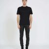 Men John Richmond T-Shirts | T-Shirt With Short Sleeve Logo Black