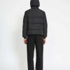 Men John Richmond Outerwear | Down Jacket With Logo On The Front Black