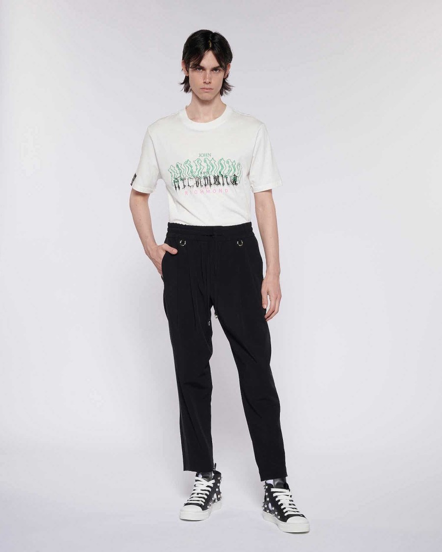 Archives John Richmond John Richmond | Trousers With Side Band Black