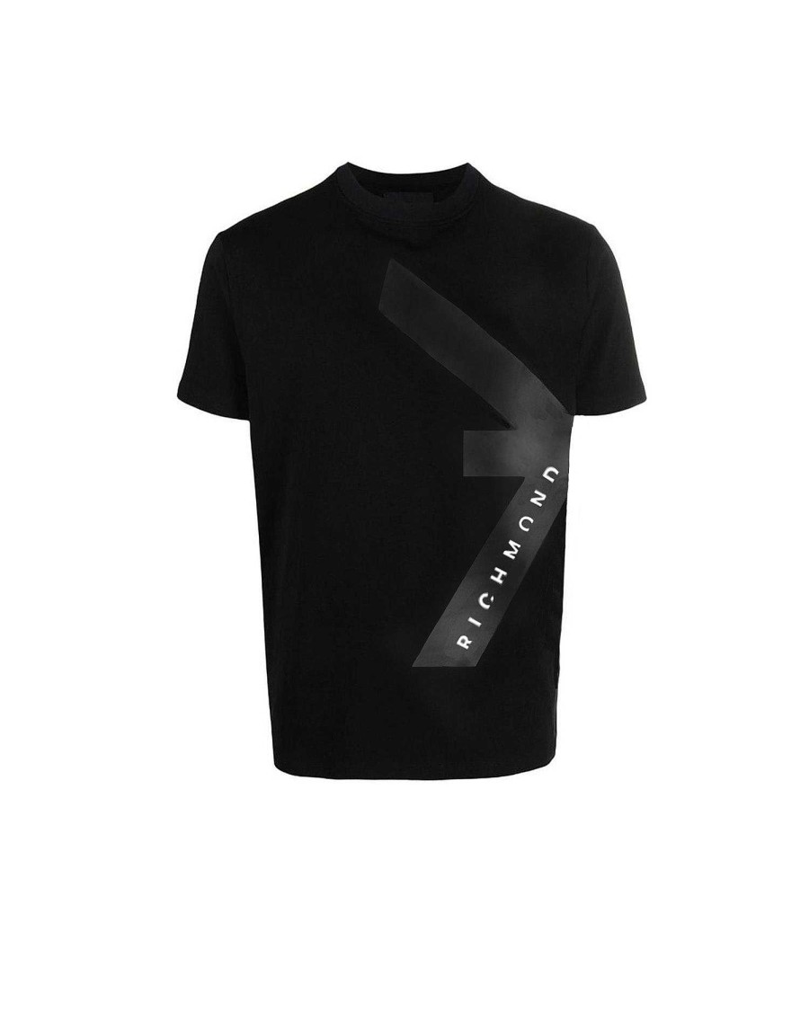 Archives John Richmond John Richmond | T-Shirt With Writing And Graphics Black