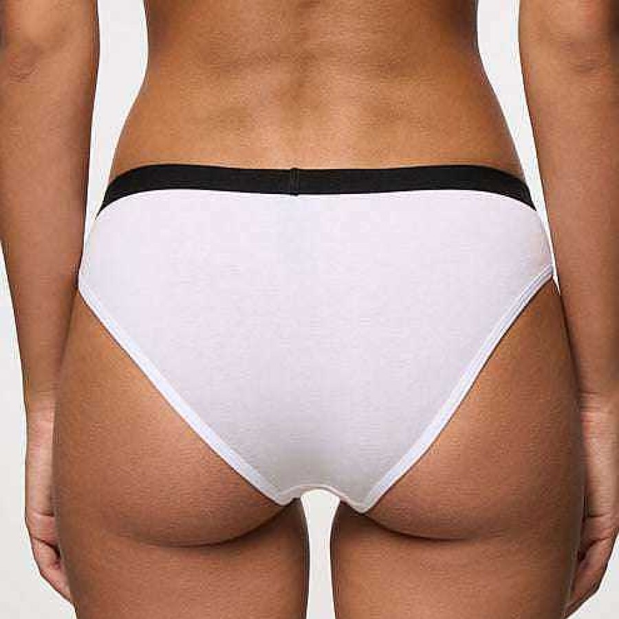 Underwear John Richmond | Pack With 2 Briefs. Middle Waist White