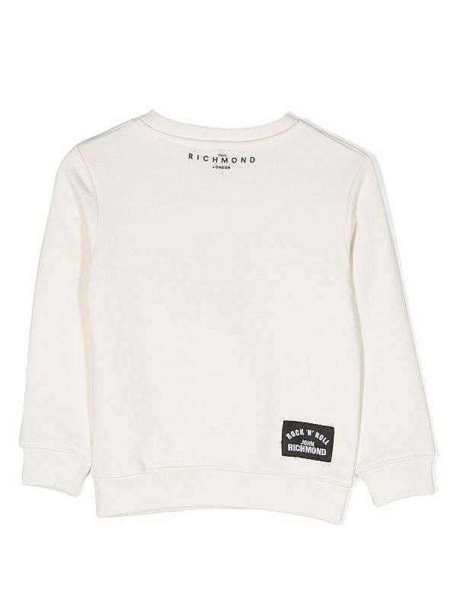 Kidswear John Richmond | Sweatshirt With Contrasting Logo On The Front