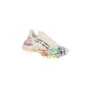 Accessories & Parfums John Richmond | Women'S Sporty Sneaker With Colorful Lettering White