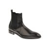 Men John Richmond Footwear | Men'S Ankle Boot In Leather Black