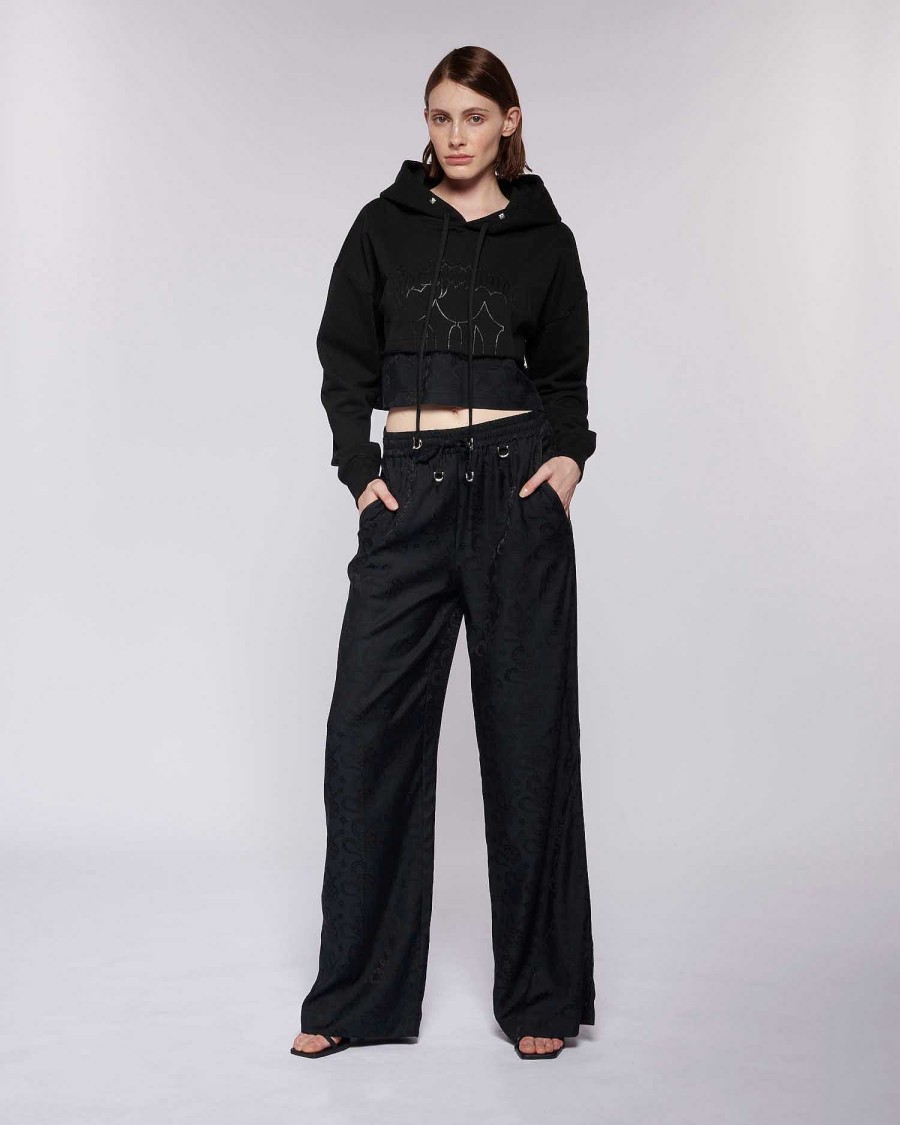 Archives John Richmond John Richmond | Trousers With A Jaquard Effect Black