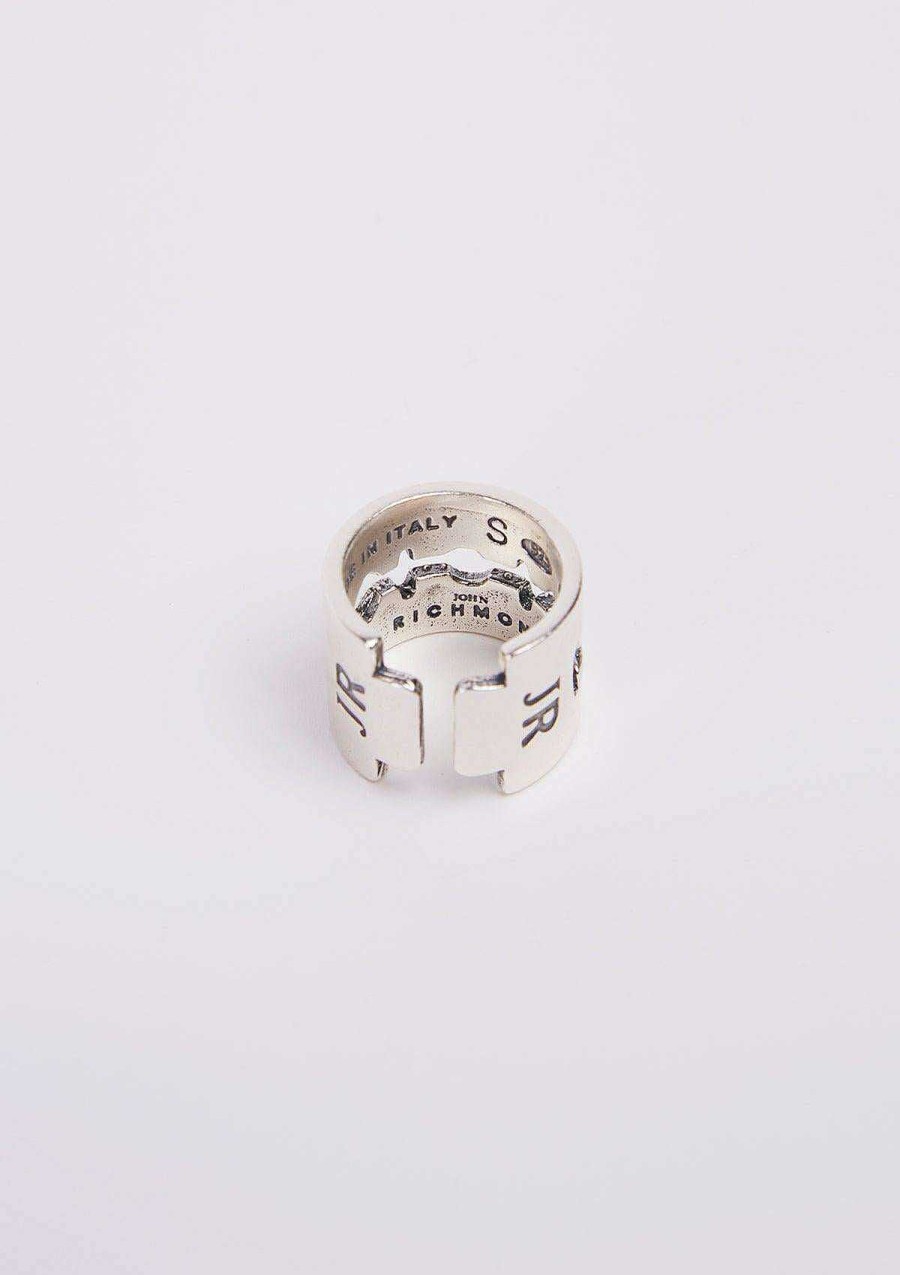 Accessories & Parfums John Richmond | Blade Detail Ring Silver