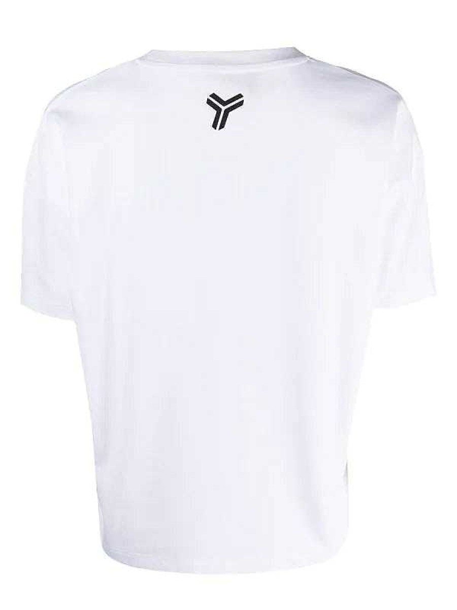 Archives John Richmond John Richmond | T-Shirt With Contrasting Print And Logo White