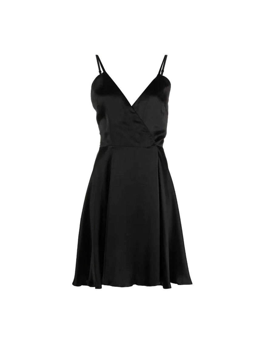 Archives John Richmond John Richmond | Patterned Slip Dress With Bow Black