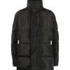 Men John Richmond Outerwear | Duvet With Decorations On The Back Black