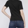 Archives John Richmond John Richmond | Regular T-Shirt With Contrasting Print Black