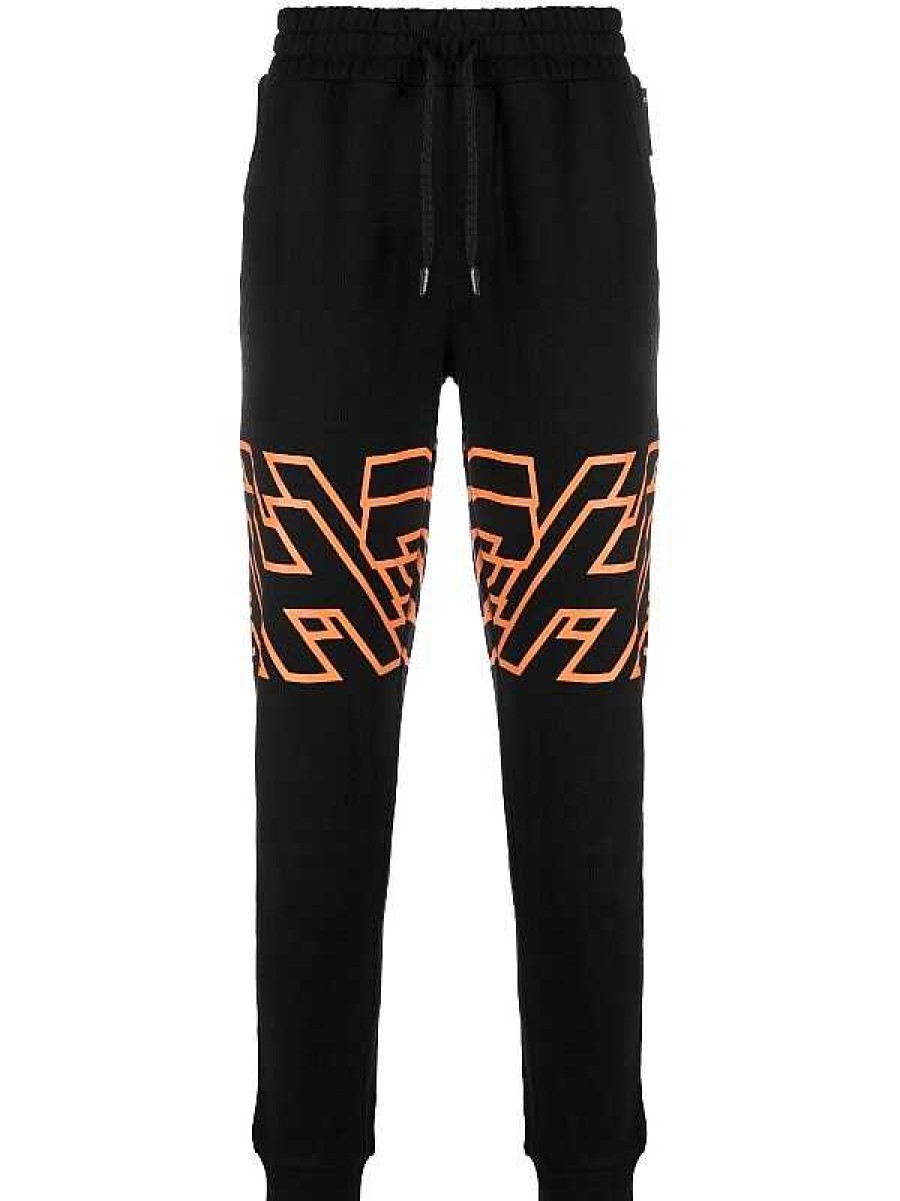 Archives John Richmond John Richmond | Jogging Pants With Contrasting Lettering Black