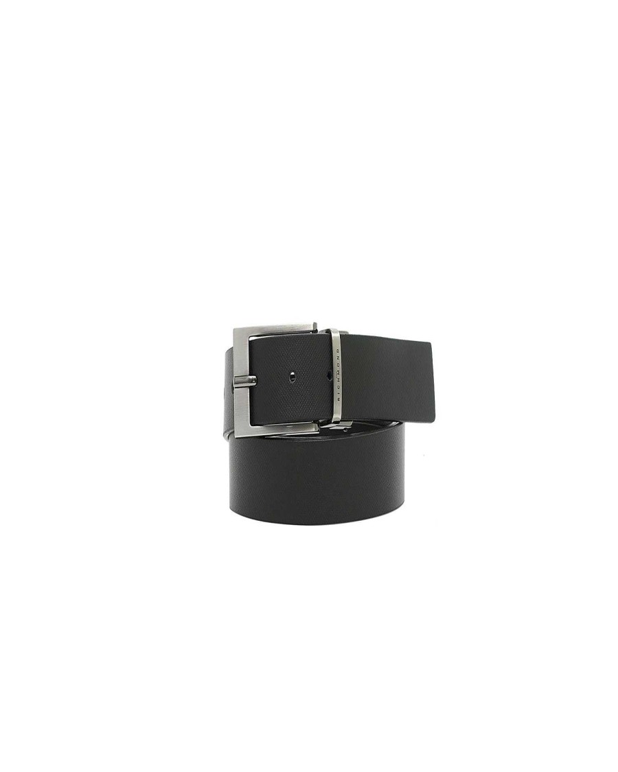 Archives John Richmond | Leather Belt Black