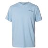 Underwear John Richmond | Regular T-Shirt With Contrasting Logo Sky Blue