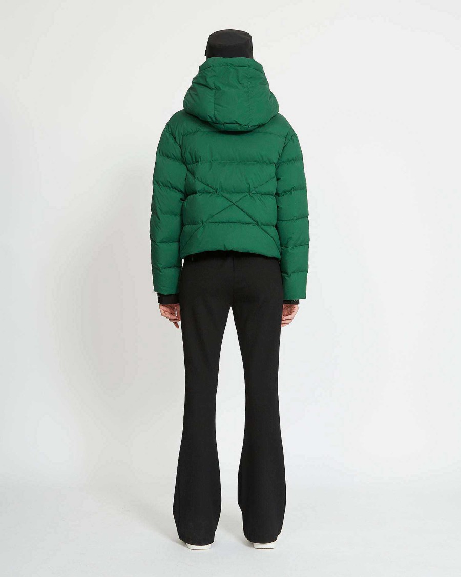 Women John Richmond Outerwear | Hooded Duvet Green