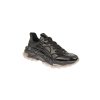 Men John Richmond Footwear | Sports Sneaker In Microfibre With Reliefs Black