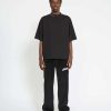 Men John Richmond T-Shirts | T-Shirt Over With Logo On The Collar Black