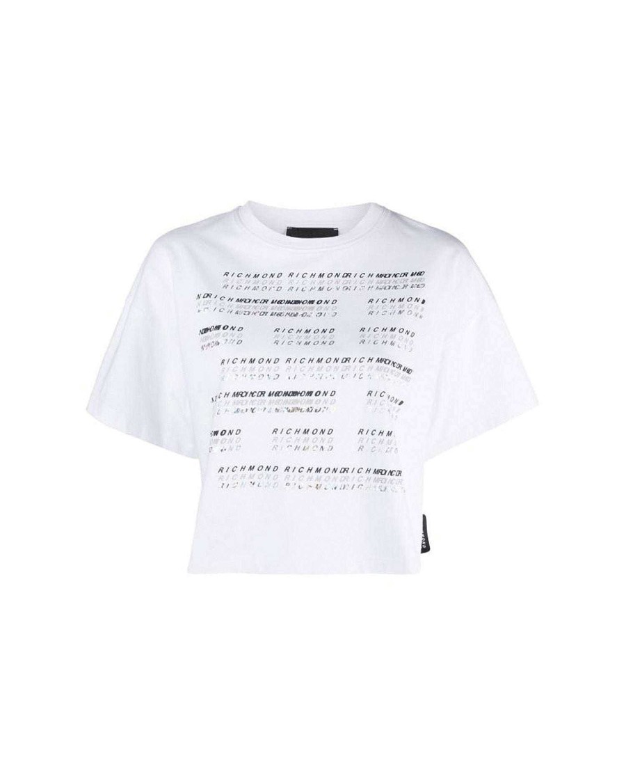 Archives John Richmond John Richmond | T-Shirt Whit Writing On The Front White