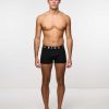 Underwear John Richmond | Low Waist Boxer Shorts In Combed Cotton Black