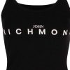 Archives John Richmond John Richmond | Short Dress With Contrasting Writing Black