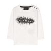 Kidswear John Richmond | T-Shirt With Front Print White