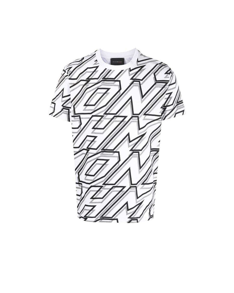 Archives John Richmond John Richmond | T-Shirt With Logo Print White