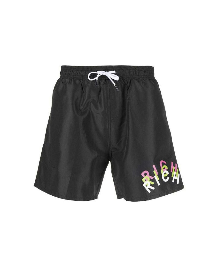 Archives John Richmond John Richmond | Boxer Shorts With Contrasting Logo Black